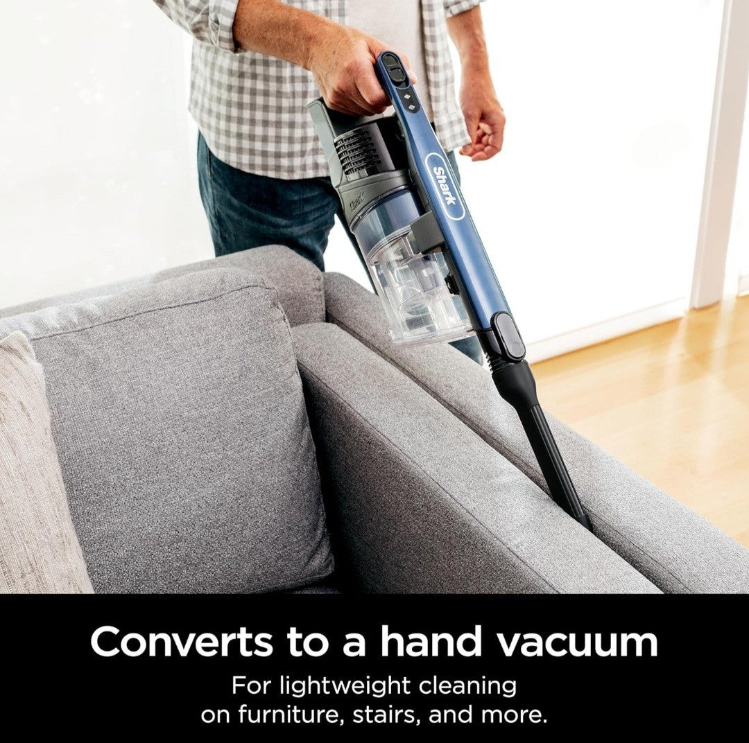 Shark Pet plus Cordless Stick Vacuum W/ Powerfins Self Cleaning Brushroll &...