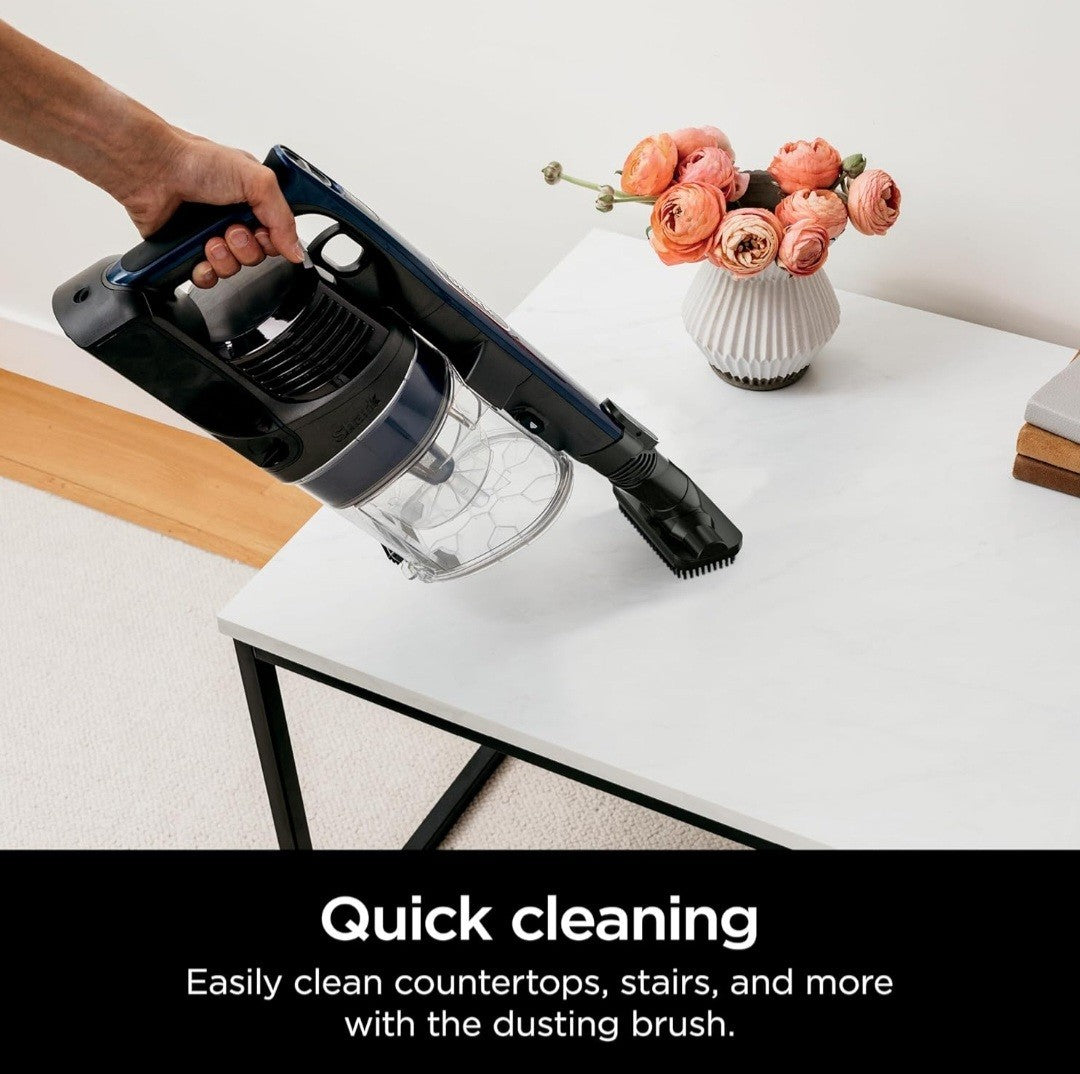 Shark Pet plus Cordless Stick Vacuum W/ Powerfins Self Cleaning Brushroll &...