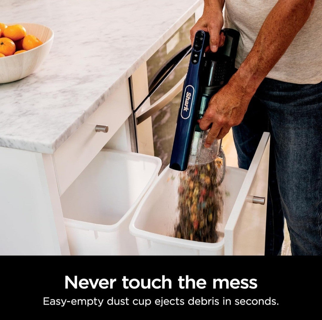 Shark Pet plus Cordless Stick Vacuum W/ Powerfins Self Cleaning Brushroll &...