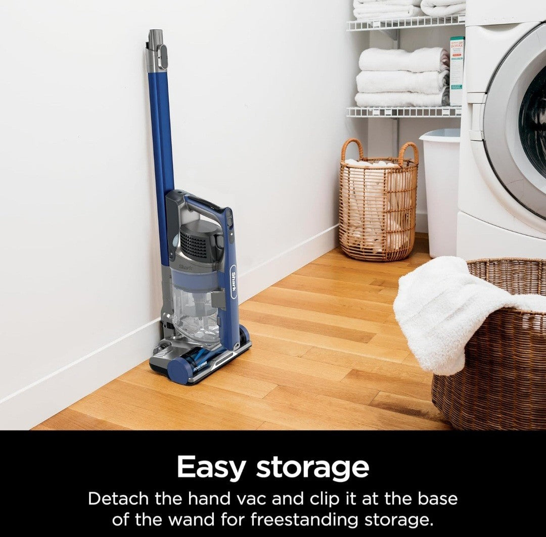 Shark Pet plus Cordless Stick Vacuum W/ Powerfins Self Cleaning Brushroll &...