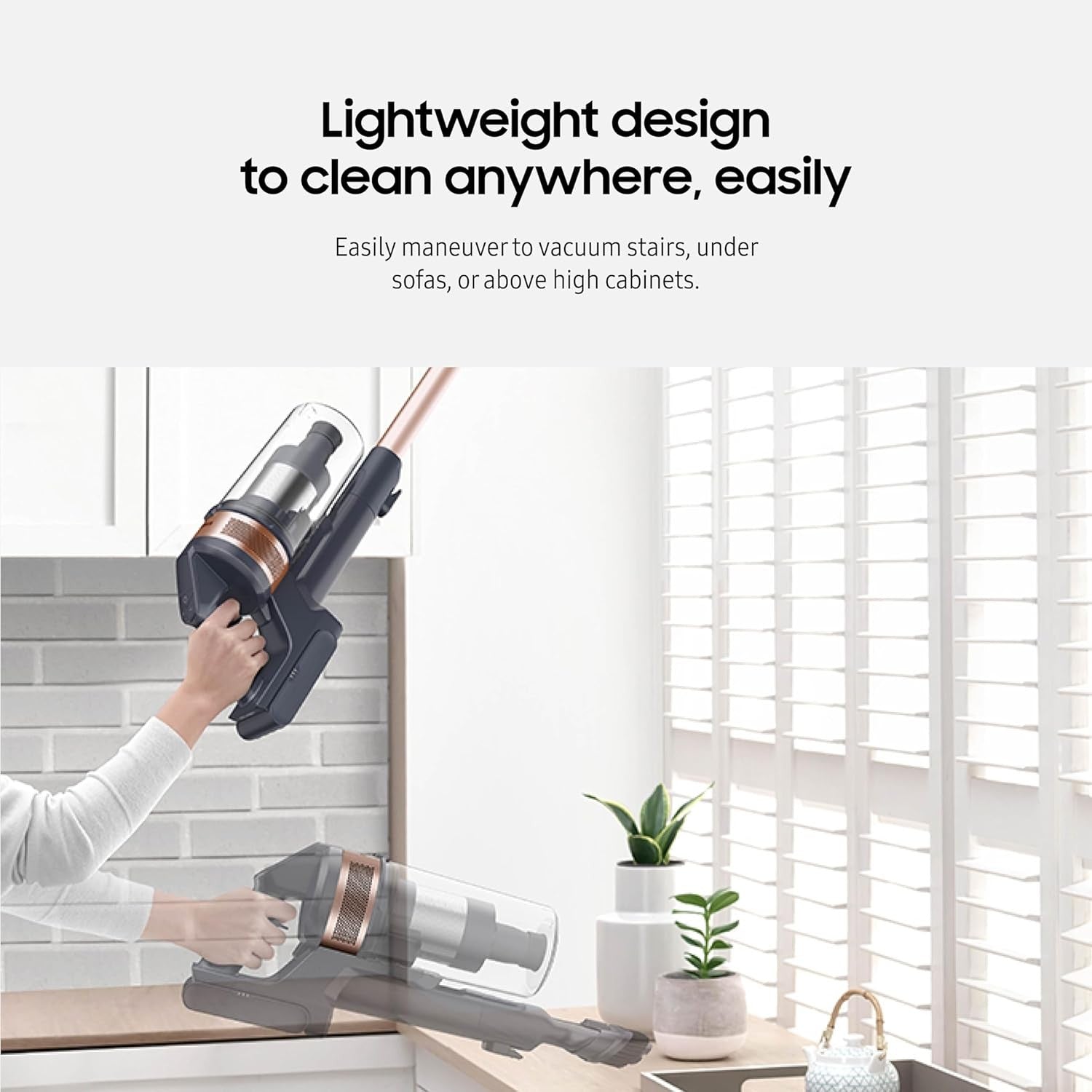 SAMSUNG Jet 60 Pet Cordless Stick Vacuum Cleaner with Extra Battery